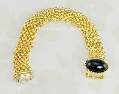 Interchangeable Magnetic Clasp Mesh Bracelet from ELIZABETH TAYLOR