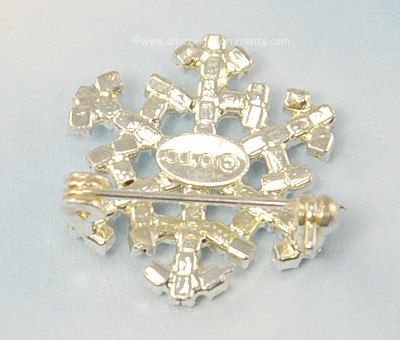 Signed OTC Rhinestone Pin