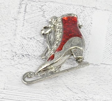 Victorian Ice Skate Pin