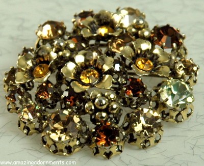 AUSTRIA Rhinestone Pin