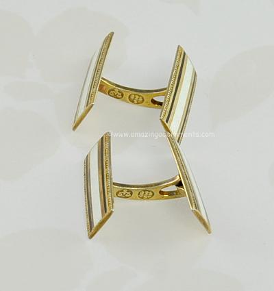 David Andersen Sterling Cufflinks