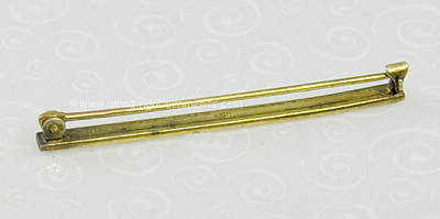 Antique Brass Bar Pin