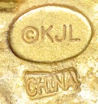 KJL Made in China Hallmark