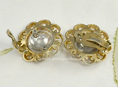 Vintage Signed Schiaparelli Earrings