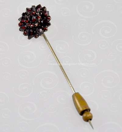 Antique Garnet Pin