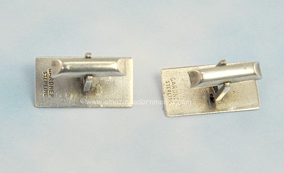 Robert Gardner Sterling Cufflinks 