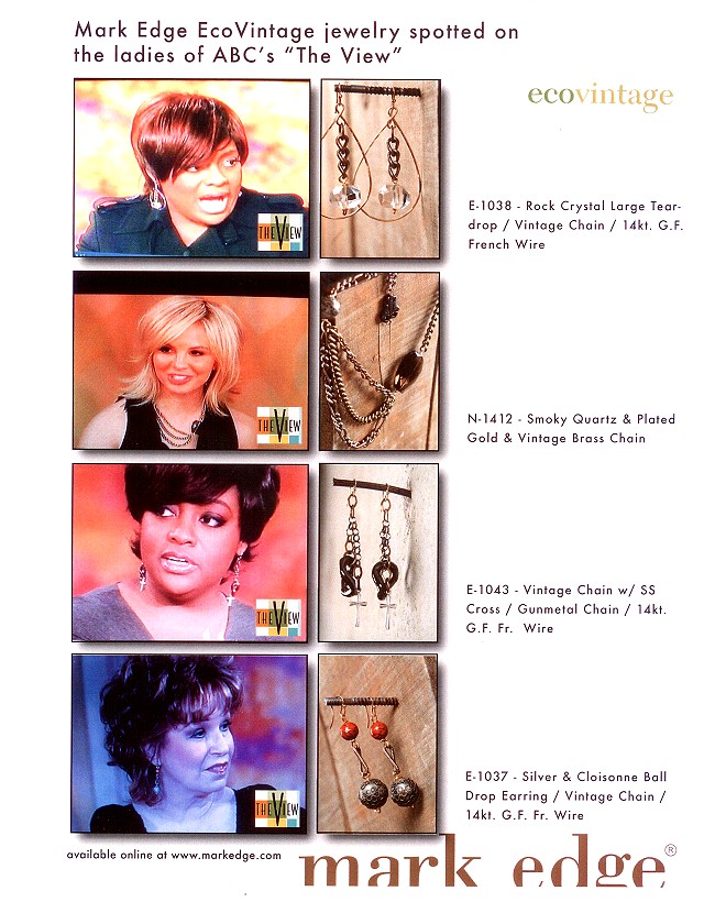 Mark Edge Jewels on the View Ladies