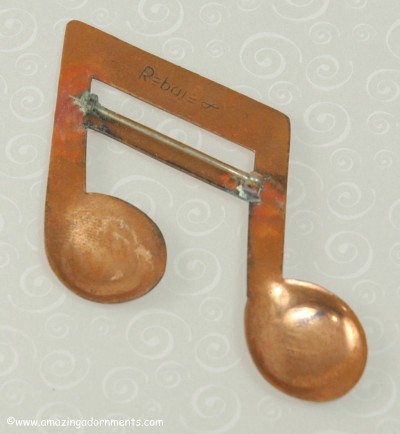 Rebajes Copper Note Pin