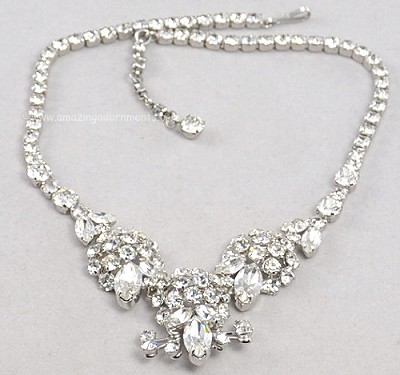 Sherman Rhinestone Necklace