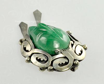 Signed Vintage Mexican Sterling Pin