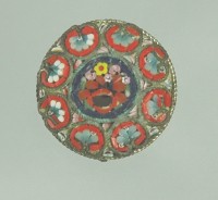 Early 1900s Italian Micromosaic Pin