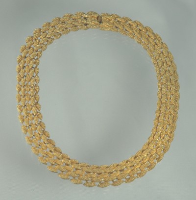 ERWIN PEARL Gold Tone Choker