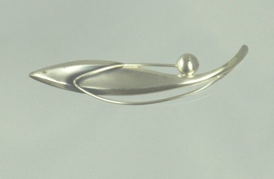 KUPITAAN KULTA Finland Sterling Modernist Pin