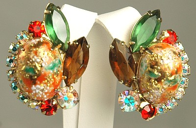 Well Known DELIZZA & ELSTER JULIANA Easter Egg Earrings