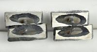 Vintage Modernist Sterling Silver Cufflinks Signed STEN & LAINE Finland