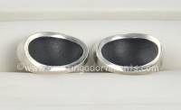 Vintage Danish Modernist Sterling Silver Cufflinks Signed THOR SELZER