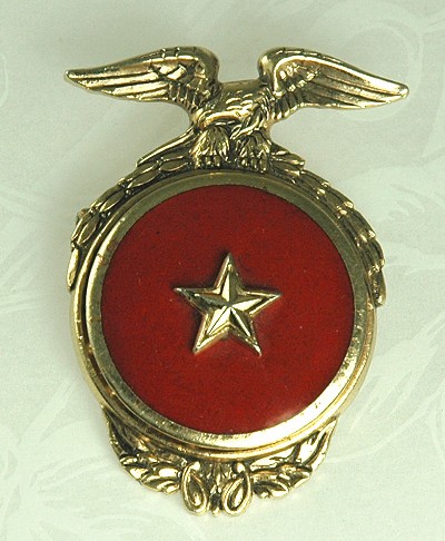 Signed ACCESSOCRAFT 1940s Military Pin