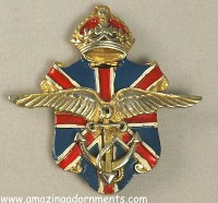 VICTOR SILSON British and American Ambulance Corps Clip 1940s - BOOK PIECE
