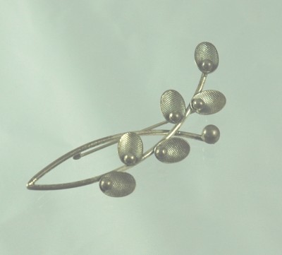 Beautiful Vintage Sterling Spray Pin from BEAUCRAFT