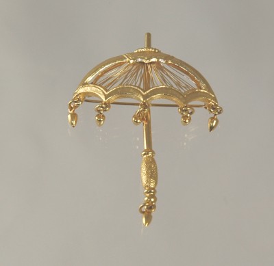 MONET Whimsical Umbrella Pin