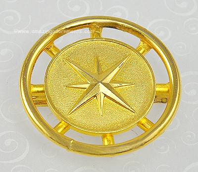 Vintage 1960s ROGER SCEMAMA for YVES SAINT LAURENT Nautical Pin/Pendant