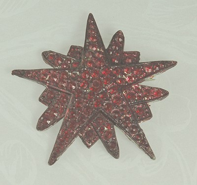 Older Mark LITTLE NEMO Pot Metal Red Rhinestone Pin - TLC