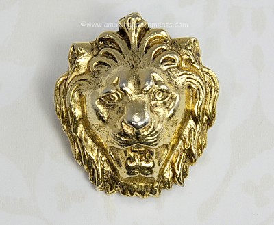 Vintage Lion Figural Slide Signed ACCESSOCRAFT NYC