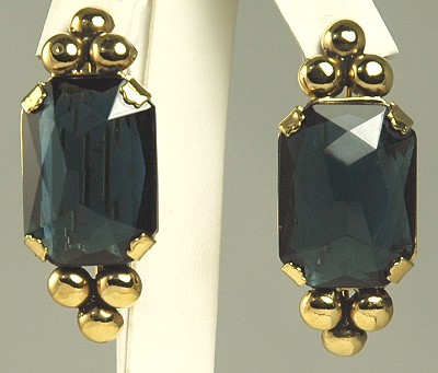 Remarkable ZOE COSTE Dangle Earrings Made in France