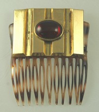 Lovely Vintage Hair Comb Signed MIRIAM HASKELL