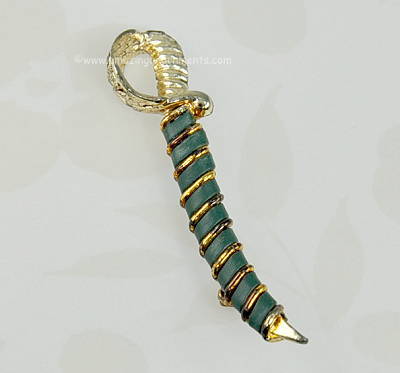 Vintage Unsigned Sabre, Saber Sword Pin