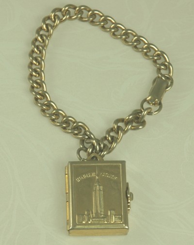 CORO Empire State Commemorative Charm Bracelet