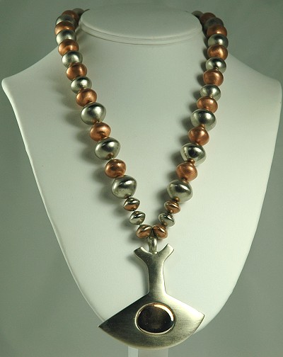 KENNETH LANE Modernist Style Necklace - Earlier Mark