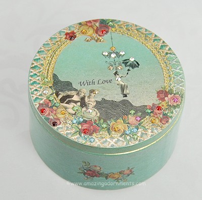 Gorgeous New Swarovski Crystal Trinket/Keepsake Box Signed MICHAL NEGRIN