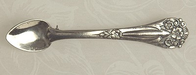 Sterling Silver Spoon Pin Signed PEGASUS CORO from the 1940s