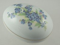 Delightful Hand Painted LIMOGES of FRANCE Egg Trinket Box