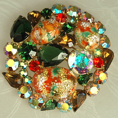 Well Known DELIZZA & ELSTER JULIANA Easter Egg Brooch