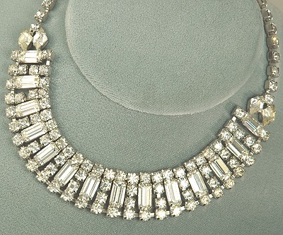 Amazing Adornments: Enchanting Vintage Rhinestone Collar Necklace ...